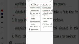 difference between reversible and irreversible process [upl. by Goldfarb]