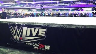 WWE LIVE FIRENZE 121117 ENTRATE ALL ENTRANCE [upl. by Aneele396]