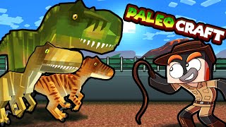 I Survive Minecraft with Jurassic DINOSAURS PaleoCraft [upl. by Adyam51]