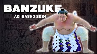 Banzuke  September Grand Sumo Tournament  AKI BASHO 2024 [upl. by Ttegdirb]