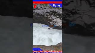 Maharastra Bhushi Dam Incident के बाद।।पुणे के तम्हिनी घाट में एक युवक का Video Viral।। [upl. by Ailey]