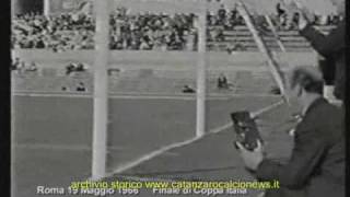 Finale Coppa Italia  FiorentinaCatanzaro 21 dts  19 Maggio 1966 [upl. by Gabrielle]