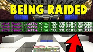 BEING RAIDED WHILE RAIDING  Minecraft FACTIONS 780 [upl. by Eiro153]