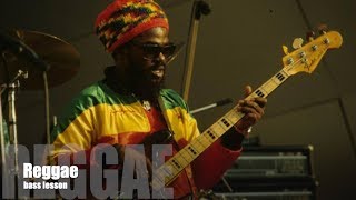 Reggae bass lesson  Alpha Blondy  Jerusalem  Aston Barrett [upl. by Enneire]