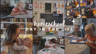 FULL HOMESCHOOL DAY IN THE LIFE  MOM OF FIVE  ELEMENTARY MIDDLE AND HIGH SCHOOL [upl. by Annohsat212]