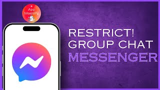 How To Restrict Group Chat In Messenger  Easy Tutorial [upl. by Enitsed]