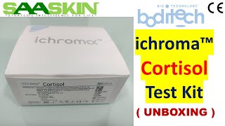 Boditech ichroma™ Cortisol Test Kit  UNBOXING  CFPC24  FIA Test [upl. by Sauers]