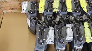 AirbrakeMarket com remanufactured knorr bremse SN7 brake calipers for mercedes actros packing [upl. by Amada]