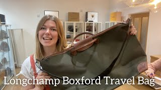 Longchamp Boxford Travel Bag Review [upl. by Hnid226]