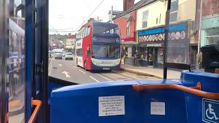 Stagecoach Bus Manchester 19179 On Loan To Sheffield On Y1 From Hillsborough To Leppings Lane [upl. by Ailehc947]