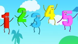 Five Little Numbers  Numbers Song 123  Nursery Rhymes  Baby Songs  Kids Rhymes [upl. by Refinnej]