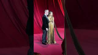 Macaulay Culkin and Brenda Song Embrace at 2024 Academy Museum Gala Red Carpet [upl. by Bunnie]