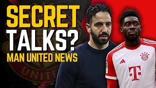 Secret Manager Talks Concrete Davies Interest Zirkzee Stays Man United News [upl. by Nemzaj704]