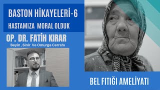 Omurga Kırığı  OPDR FATİH KIRAR [upl. by Fennell480]