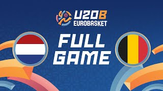 FINAL Netherlands v Belgium  Full Baksketball Game  FIBA U20 Womens EuroBasket 2024 Division B [upl. by Linden]