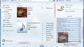 Using Windows 7  Burn Music Files to a CD [upl. by Etakyram]