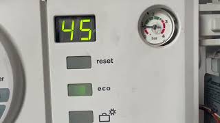 Older Worcester boiler HOW to fill up the pressure using the white key [upl. by Rheims]