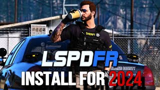 【4K Tutorial】How To Install LSPDFR In 2024  Fast And Simple [upl. by Haveman917]