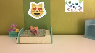 LPS DIY KAWAII BEDROOM Part 1✔️ [upl. by Slaohcin814]