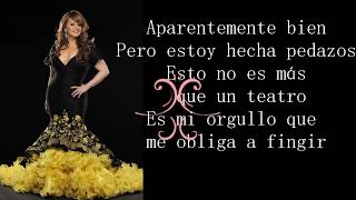 Jenni Rivera  Aparentemente Bien Letra Oficial [upl. by Armitage]