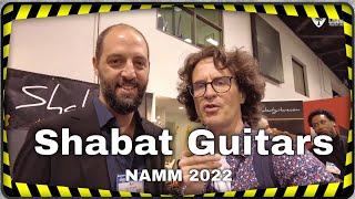 Shabat Guitars luthier Avishai Shabat interview at NAMM 2022 full version [upl. by Iover]