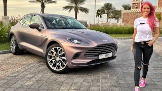 Aston Martins First SUV [upl. by Esorrebma]