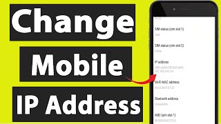 Mobile ka IP Address kaise Change kare  Phone ka IP Address kaise Badle  How to Change IP Address [upl. by Liahus]