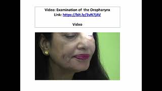 4 Microlearning Content for Examination of Oropharynx [upl. by Ailee260]