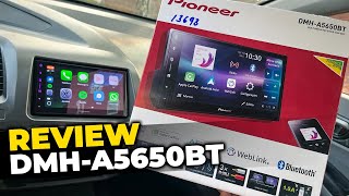 CONHEÇA O PIONEER DMHA5650BT  APPLE CARPLAY E ANDROID AUTO SEM FIO [upl. by Alios]