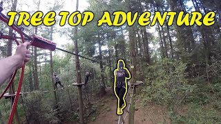 Go Ape Dalby Forest Tree Top Adventure 2017 Go Pro  Episode 58 [upl. by Resiak719]