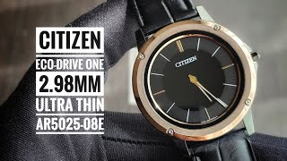 Citizen EcoDrive One 298mm Ultra Thin AR502508E [upl. by Aicilana189]