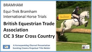 CIC 3 Star Cross Country Bramham Horse Trials 2015 [upl. by Airat]