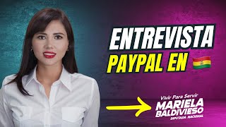 ENTREVISTA “SIN MORDAZA COCHA” PAYPAL EN BOLIVIA [upl. by Leacock]