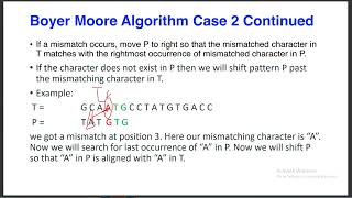 20  lec7 Example of Boyer Moore Algorithm شرح مبسط [upl. by Adrien]