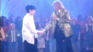 Michael Jackson  Earth Song Live Germany Television [upl. by Drhcir]