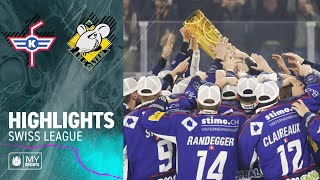 Kloten vs Olten 10 – Highlights Swiss League Finalspiel 5 41 [upl. by Nesahc]