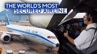 EL AL B787  Flying Worlds Most Secured Airline [upl. by Maximilian]