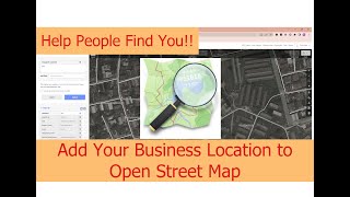 Open Street Map Editing Made Easy Edit Locations Business amp Place of Worship in OSM [upl. by Lau154]