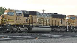 SD70MACs back in service But they do need paint [upl. by Enyalb]