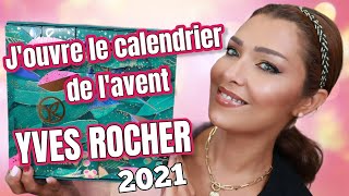 Jouvre le calendrier de lavent YVES ROCHER 2021UNBOXING [upl. by Eedahs]