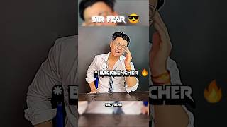 BEST JOKE OF SIR ❌ SIR FEAR ✅  sigma meme shorts [upl. by Vedi876]