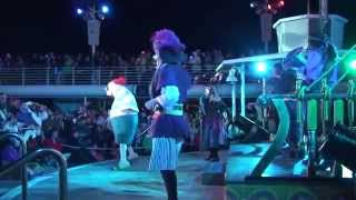 quotDisney Wonderquot Hawaii Pirates in the Caribbean Deck Party on May 11 2012 [upl. by Astto]