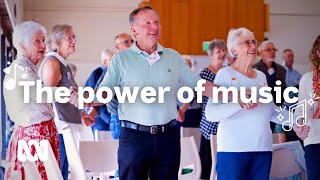 The inspiring power of music giving these dementia carers hope 💜🎶  ABC Australia [upl. by Anassor417]