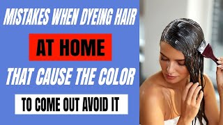 DONT MAKE THESE MISTAKES WHEN DYEING YOUR HAIR AT HOME BETTYLAZCANOENGLISH TEACHES YOU [upl. by Leelaj120]