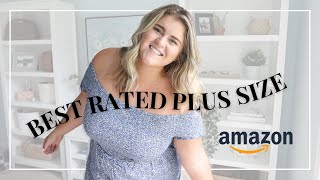 Best Rated Plus Size Amazon Dresses [upl. by Aihtibat]