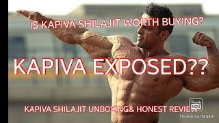 Kapiva himalayan shilajit Unboxing and honest full review  All in one video [upl. by Avik410]