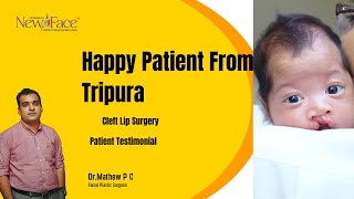 Cleft Lip Surgery Success Story  Testimonial from North East India  Dr Mathew PC [upl. by Gutow576]