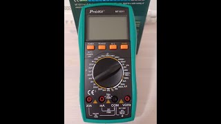 UNBOXING Proskit MT5211 DIGITAL MULTIMETER [upl. by Flynn]