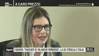 Voucher la Ue minaccia procedura di infrazione  Agorà 20052020 [upl. by Iderf501]