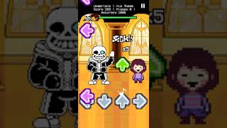 HIS THEME  Sans vs Tara  Friday Night Funkin Mod Undertale Special  IOS amp Android Game Download [upl. by Akinyt]